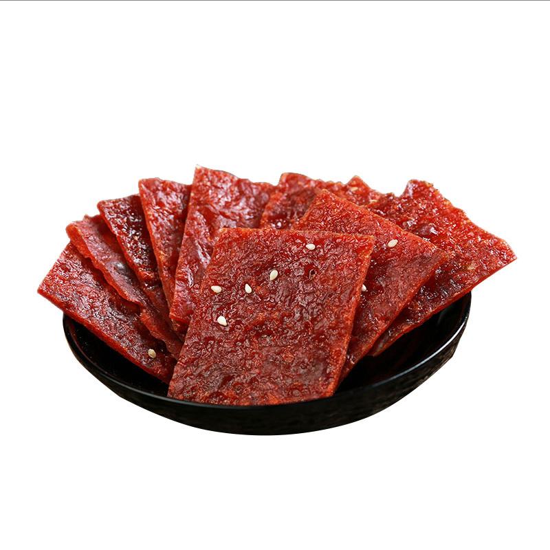 福源记肉松/肉脯 豪味来香辣味猪肉脯100g 休闲零食小.